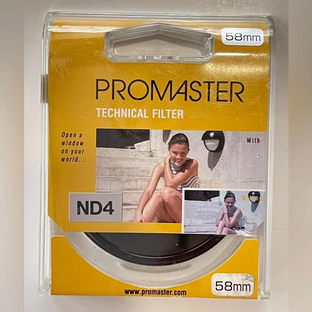 PROMASTER 58mm ND4 FILTER LENS